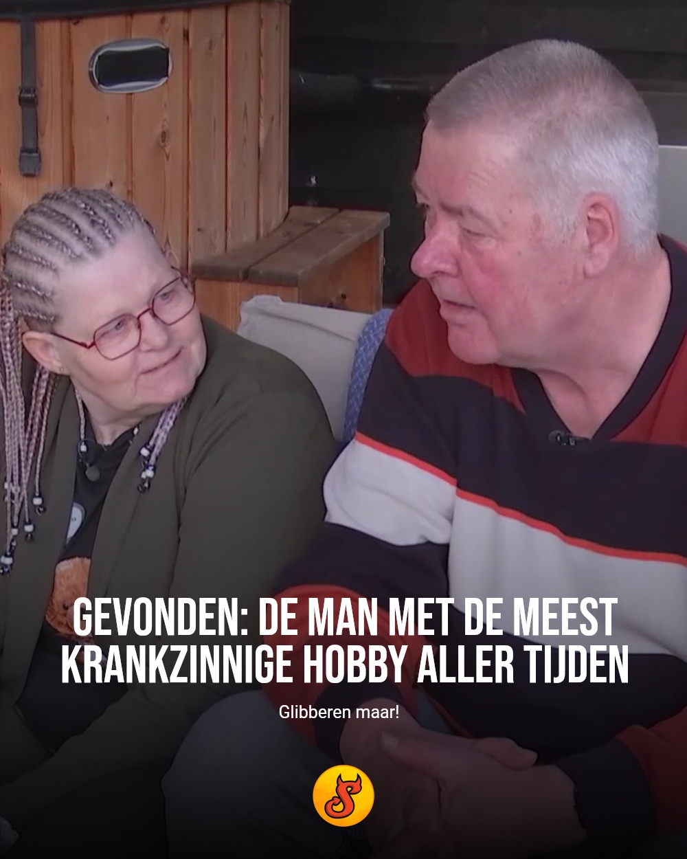Gevonden: de man met de meest krankzinnige hobby aller tijden