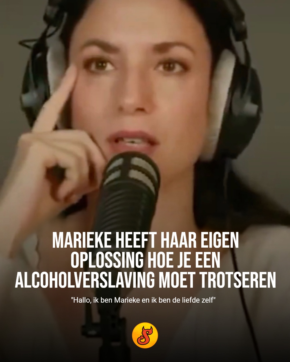 Marieke heeft haar eigen oplossing hoe je een alcoholverslaving moet trotseren
