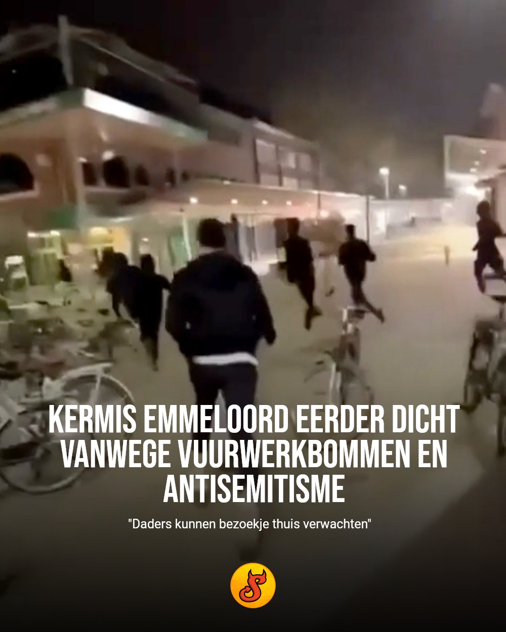 Kermis Emmeloord eerder dicht vanwege vuurwerkbommen en antisemitisme