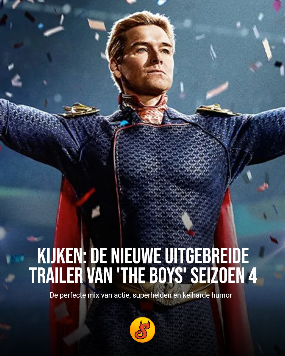 Kijken: de nieuwe uitgebreide trailer van 'The Boys' seizoen 4