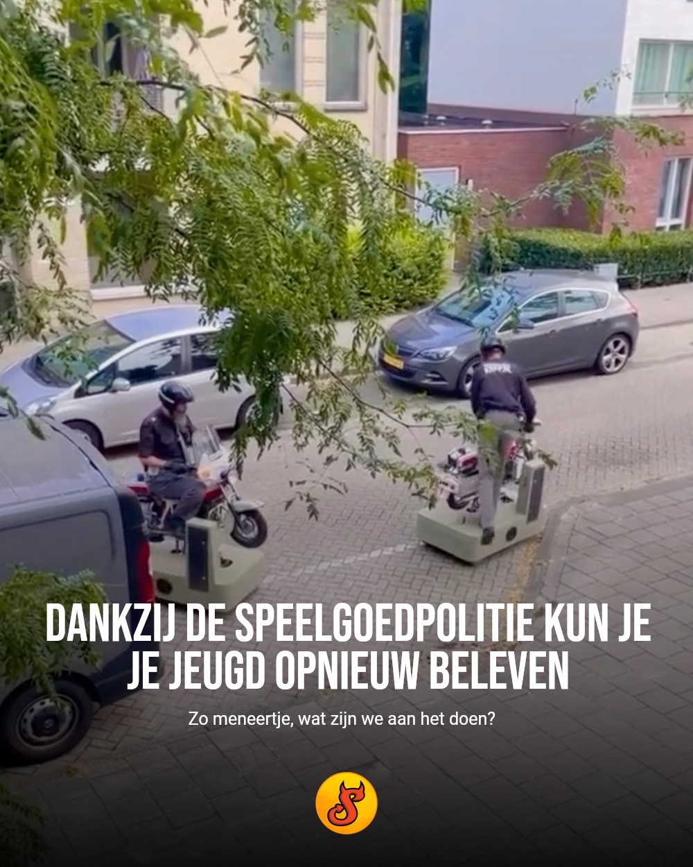 Dankzij de speelgoedpolitie kun je je jeugd opnieuw beleven