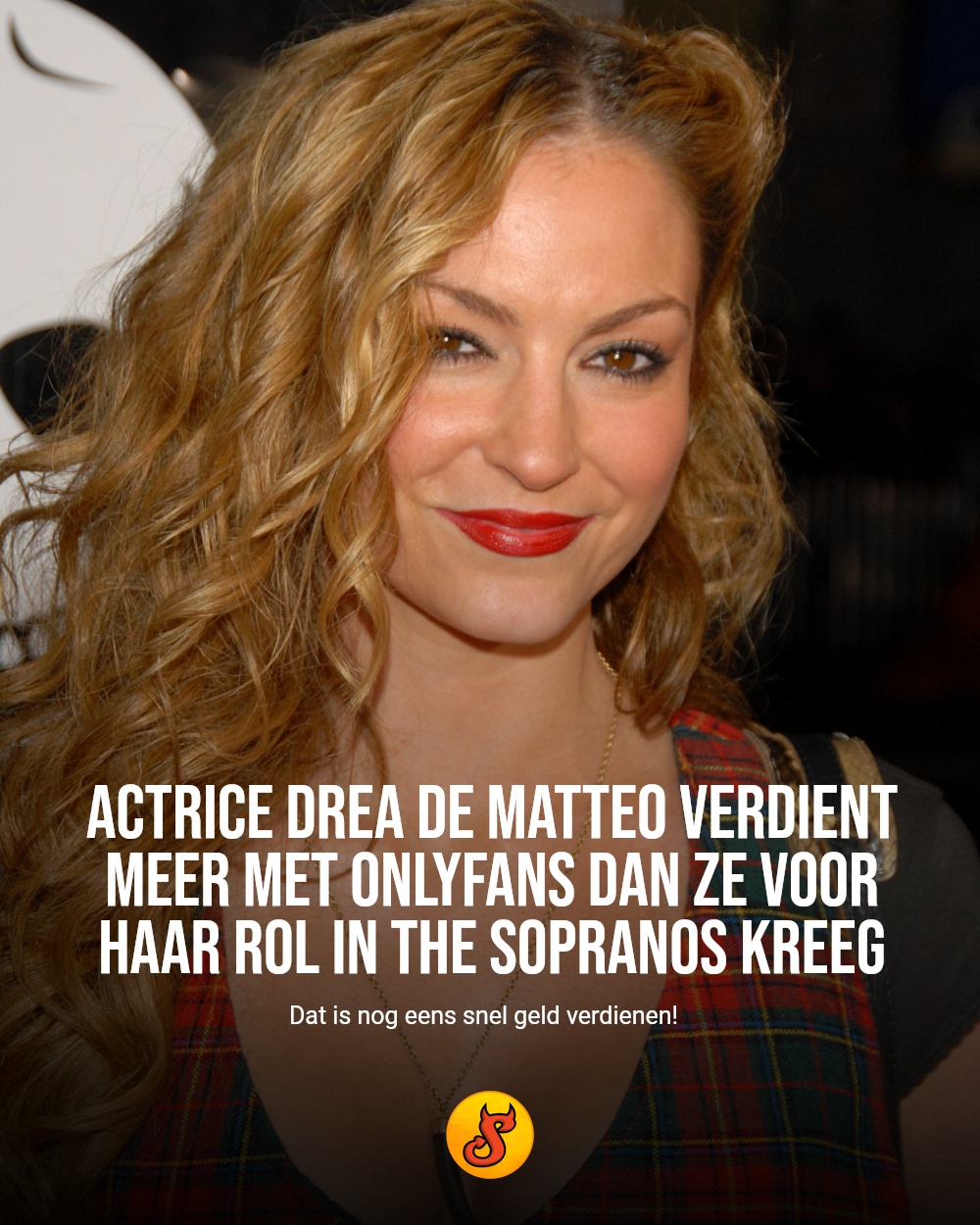 Actrice Drea de Matteo verdient meer met OnlyFans dan ze voor haar rol in The Sopranos kreeg