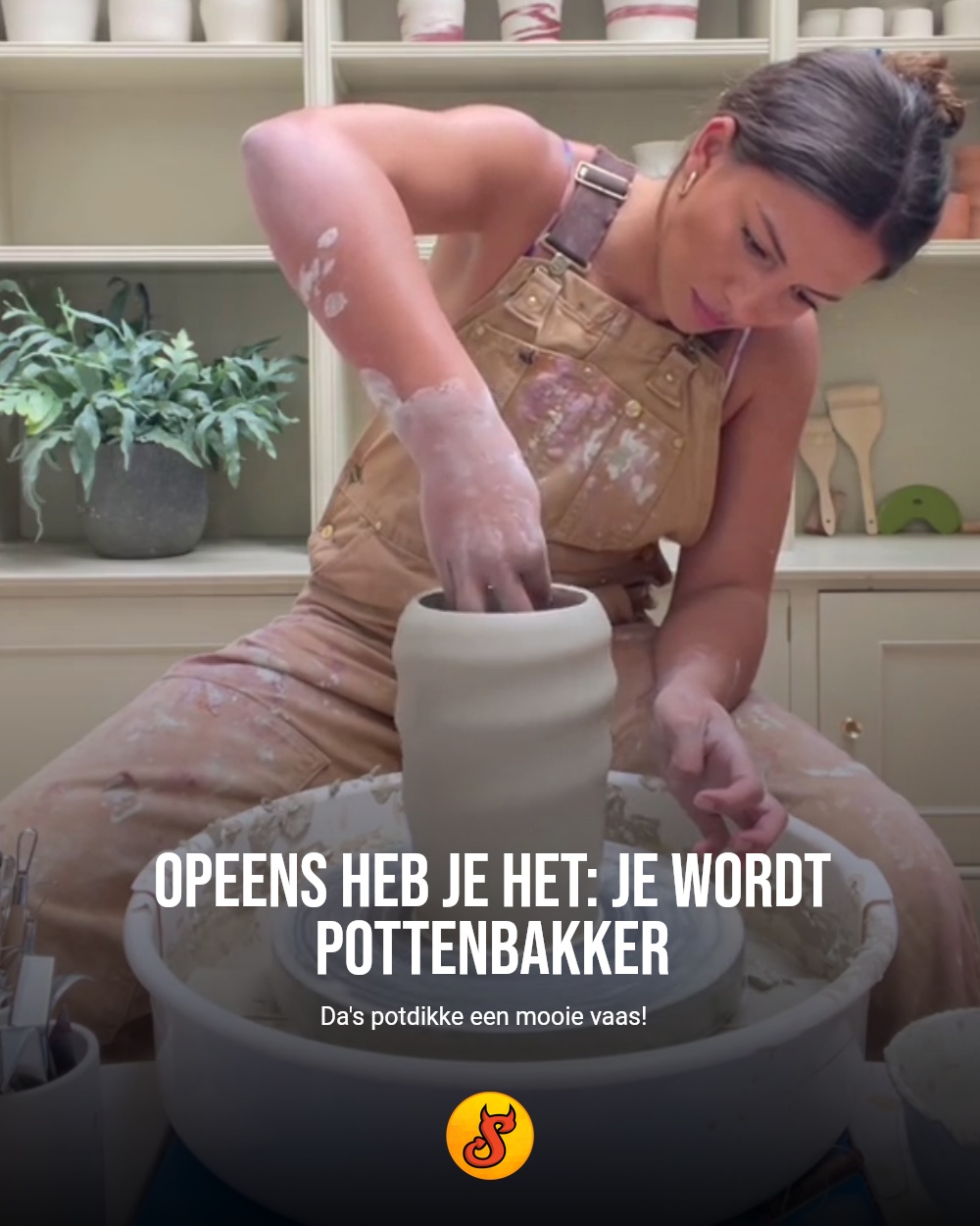 Opeens heb je het: je wordt pottenbakker