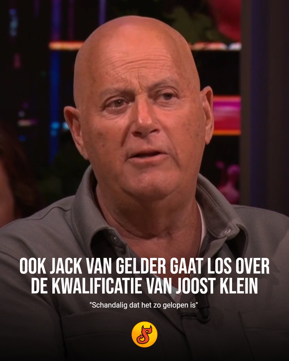 Ook Jack van Gelder gaat los over de kwalificatie van Joost Klein