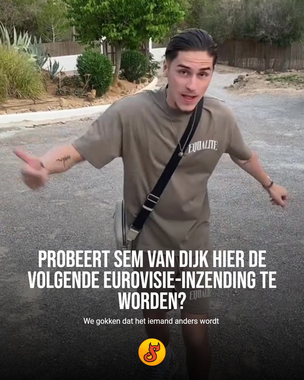 Probeert Sem van Dijk hier de volgende Eurovisie-inzending te worden?
