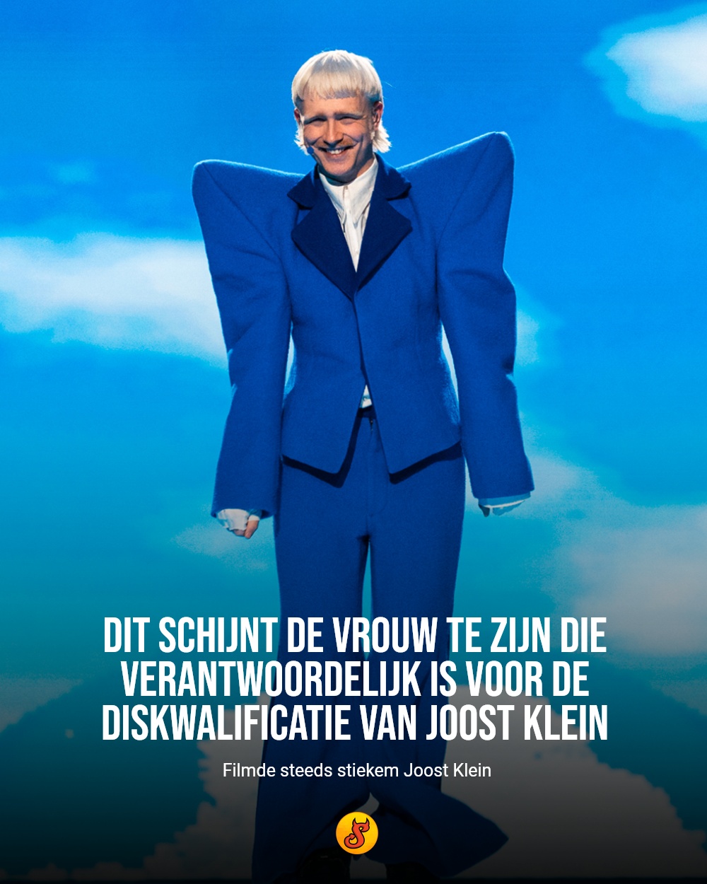 Dit schijnt de vrouw te zijn die verantwoordelijk is voor de diskwalificatie van Joost Klein