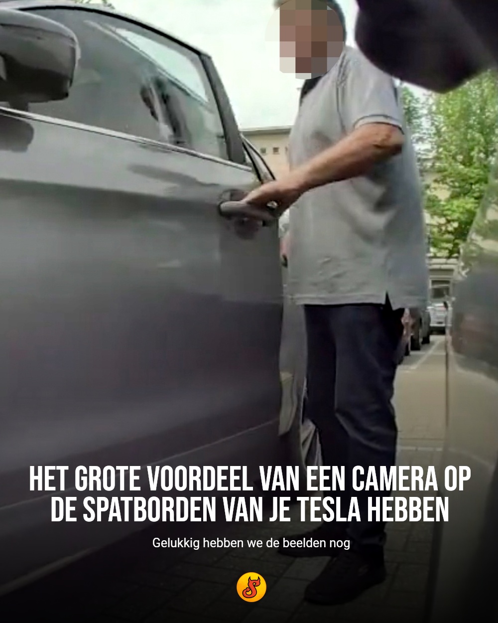 Het grote voordeel van een camera op de spatborden van je Tesla hebben