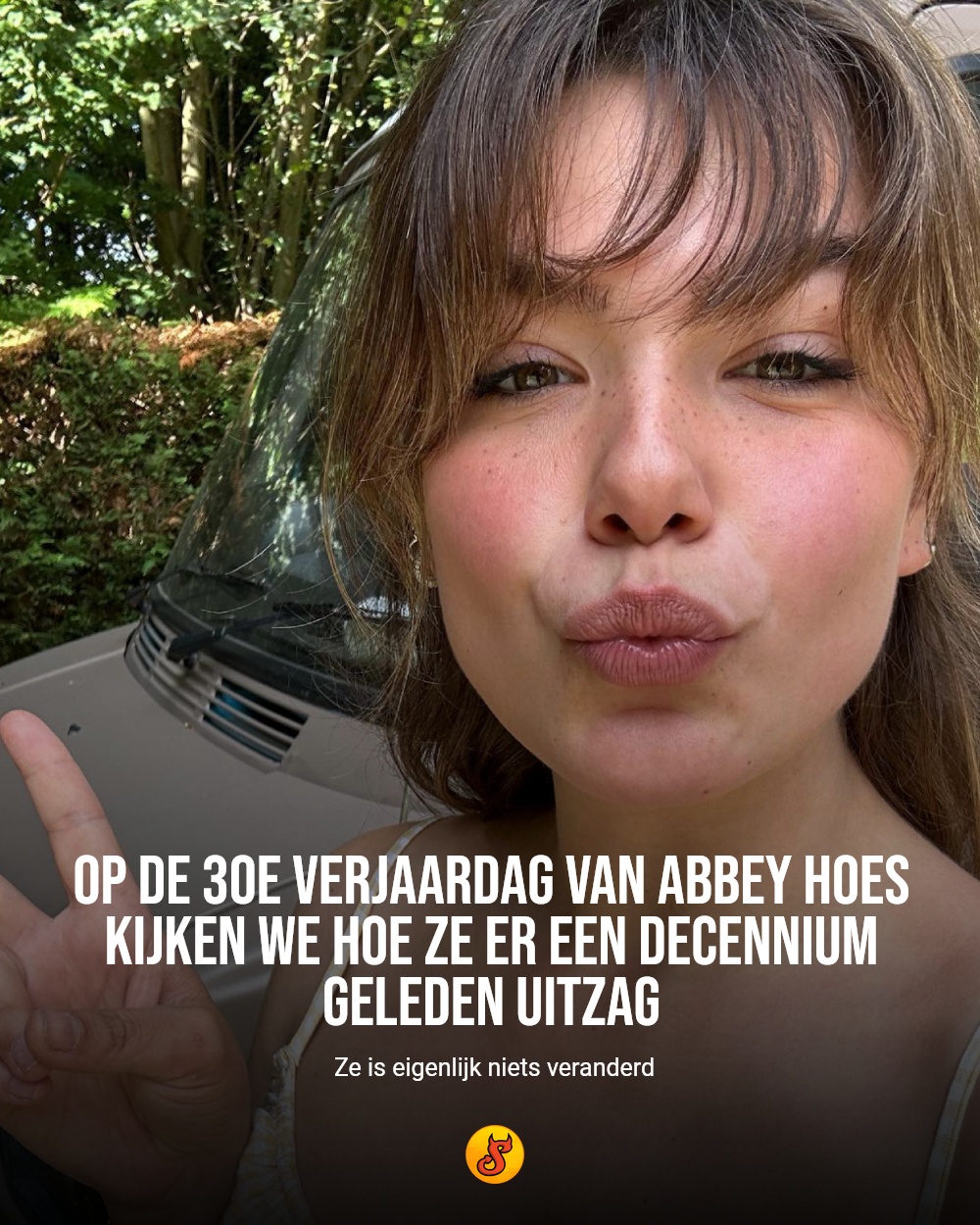 Op de 30e verjaardag van Abbey Hoes kijken we hoe ze er een decennium geleden uitzag