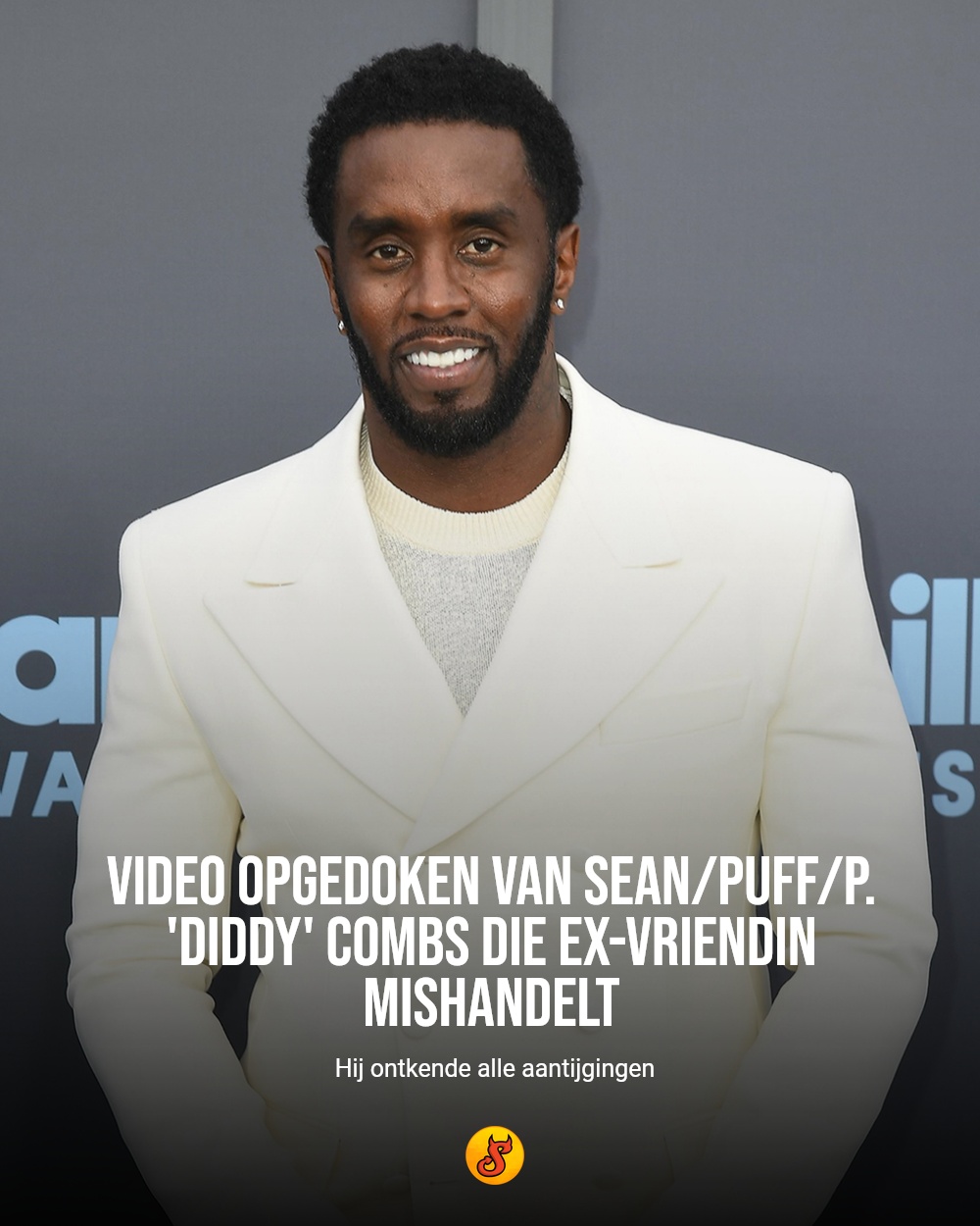 Video opgedoken van Sean/Puff/P. 'Diddy' Combs die ex-vriendin mishandelt