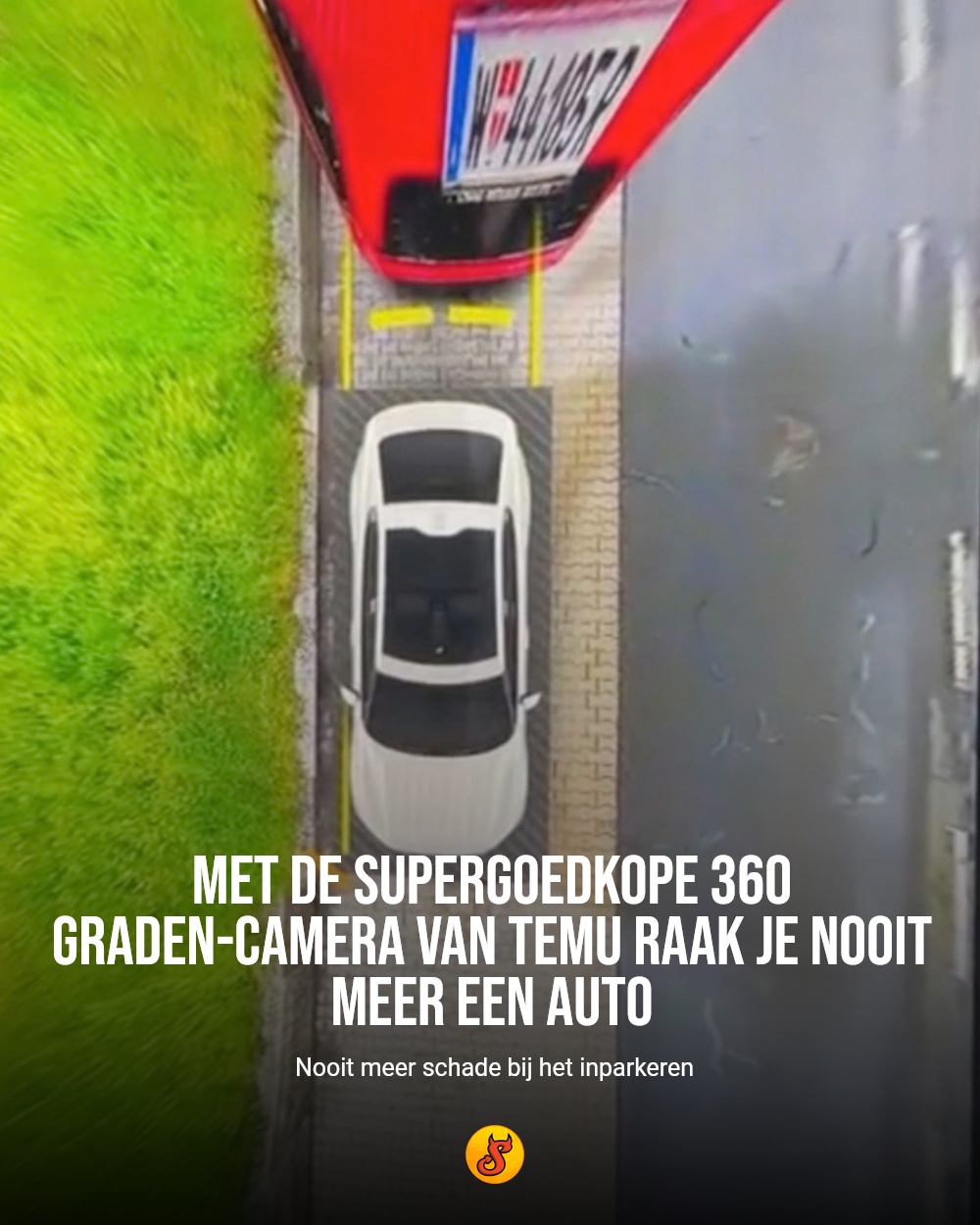Met de supergoedkope 360 graden-camera van Temu raak je nooit meer een auto