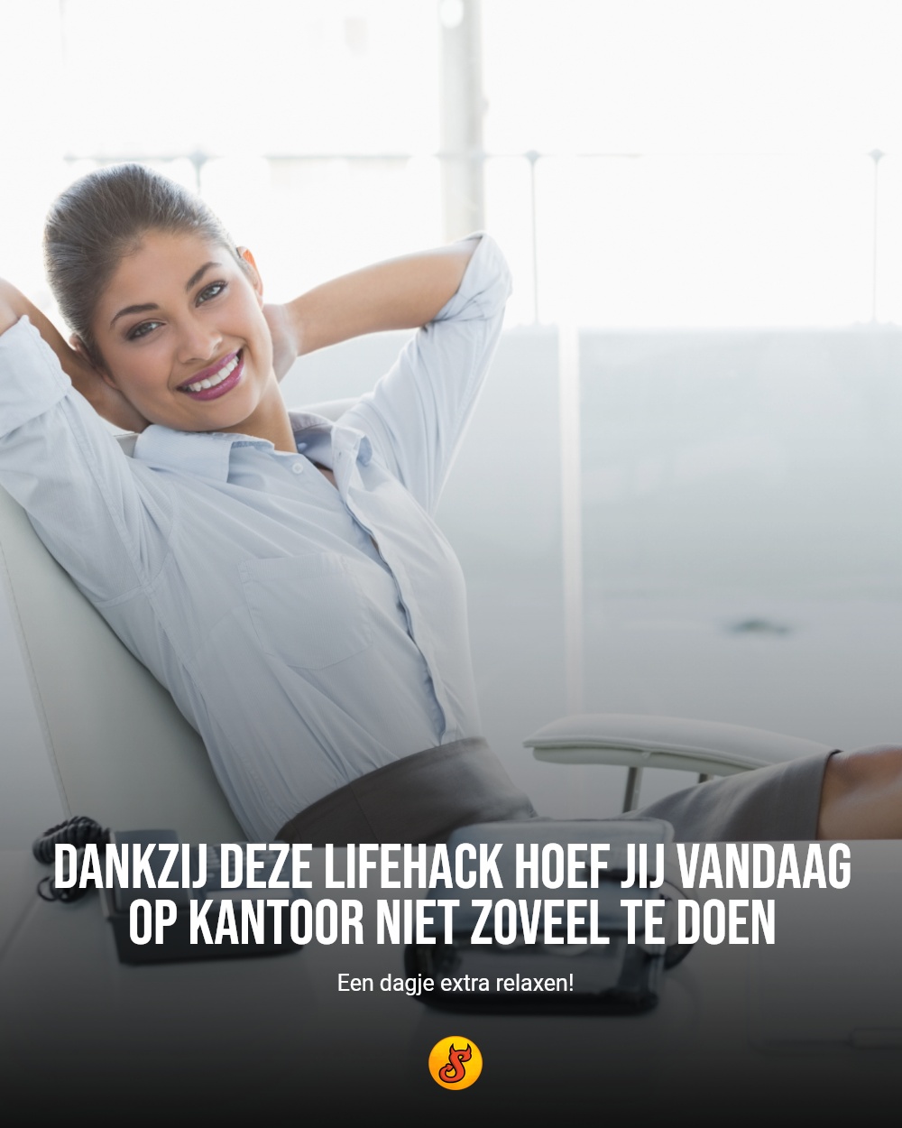 Dankzij deze lifehack hoef jij vandaag op kantoor niet zoveel te doen