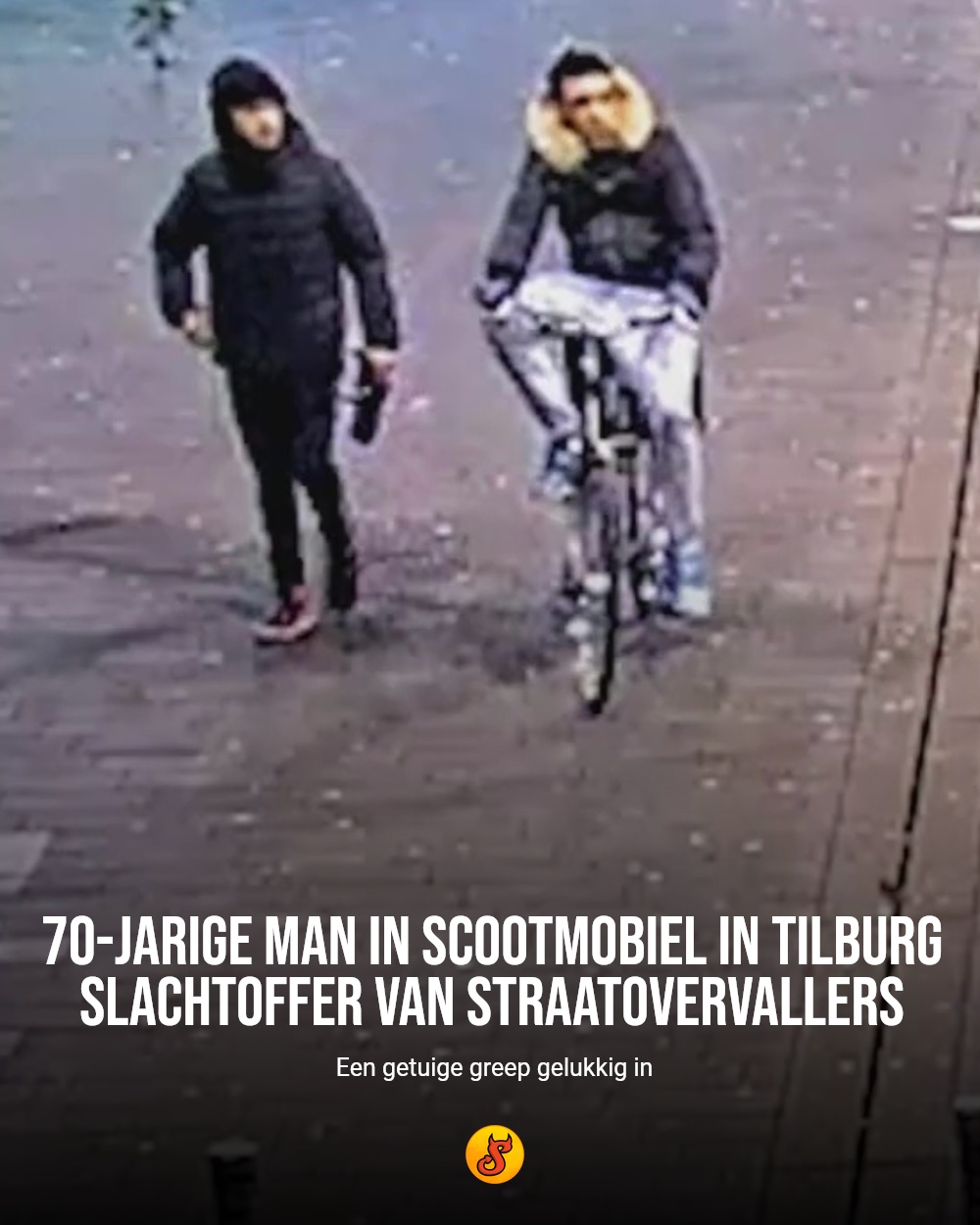 70-jarige man in scootmobiel in Tilburg slachtoffer van straatovervallers