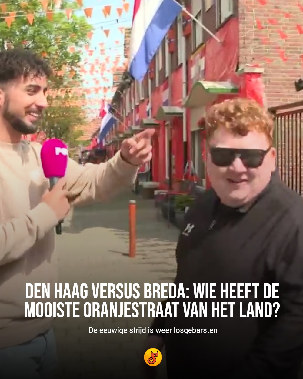 Den Haag versus Breda: wie heeft de mooiste oranjestraat van het land?