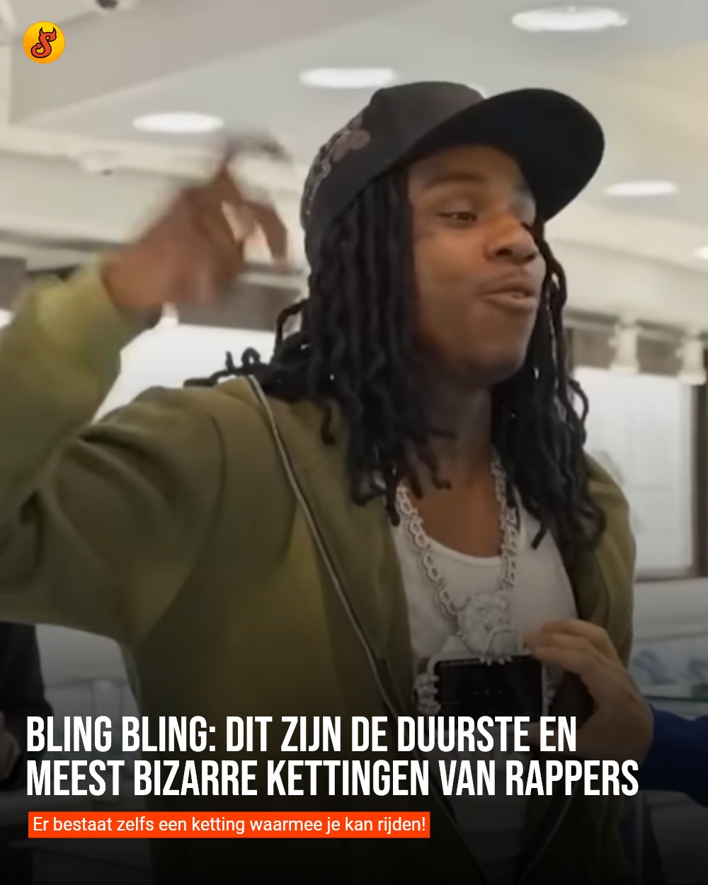 Bling bling: Dit zijn de duurste en meest bizarre kettingen van rappers
