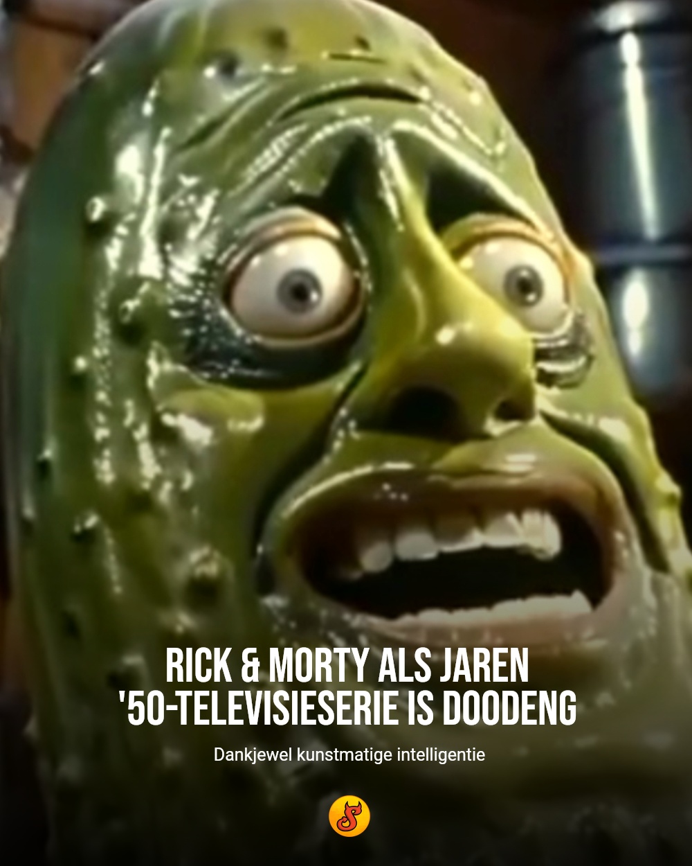 Rick & Morty als jaren '50-televisieserie is doodeng