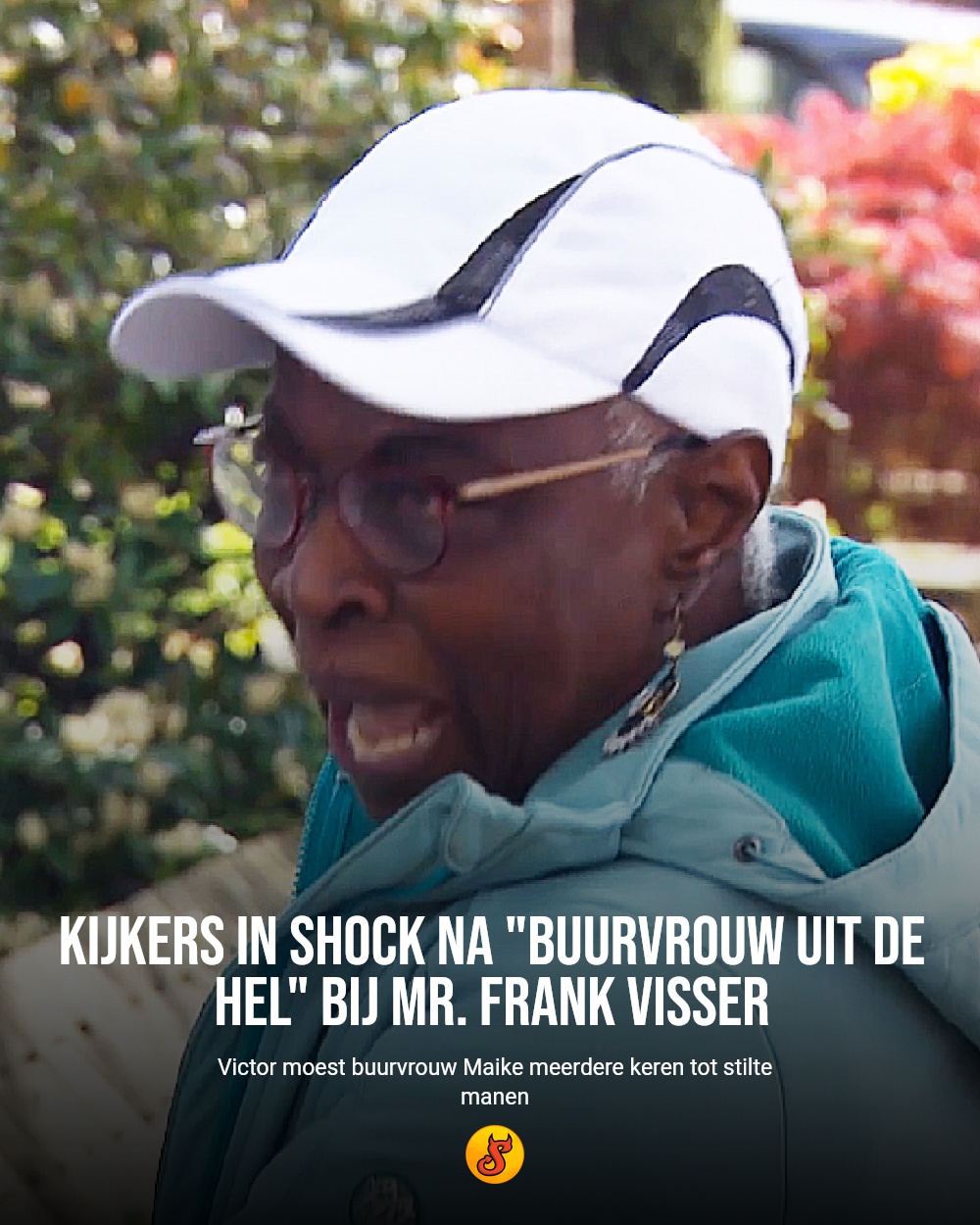 Kijkers in shock na "buurvrouw uit de hel" bij Mr. Frank Visser