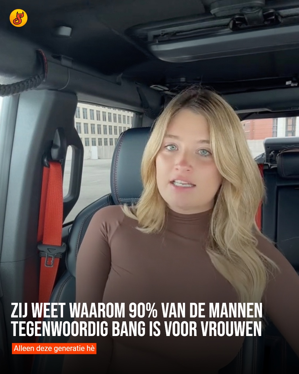 Zij weet waarom 90% van de mannen tegenwoordig bang is voor vrouwen