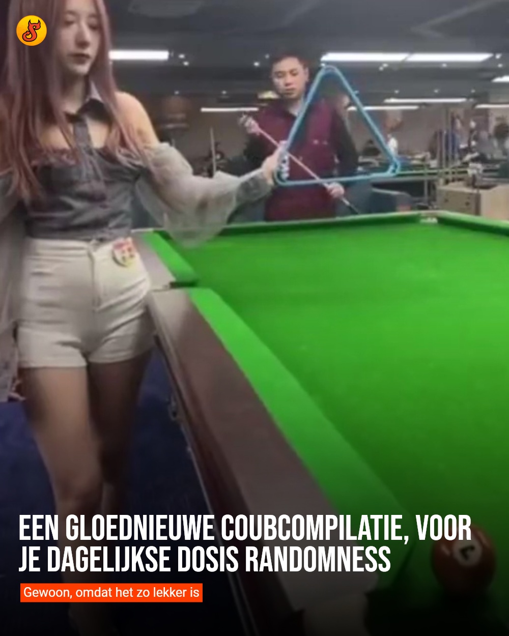 Een gloednieuwe coubcompilatie, voor je dagelijkse dosis randomness