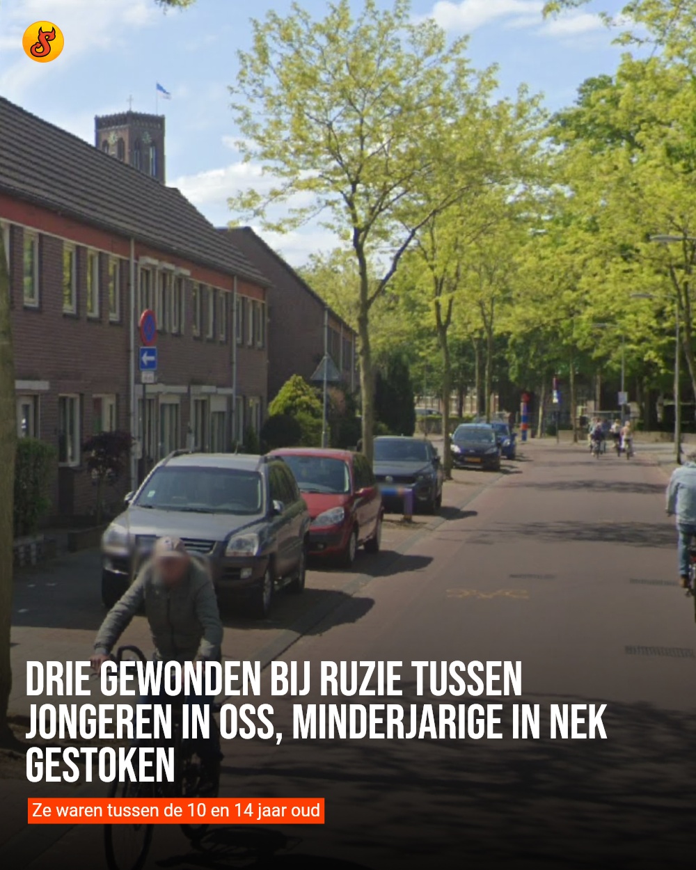 Drie gewonden bij ruzie tussen jongeren in Oss, minderjarige in nek gestoken