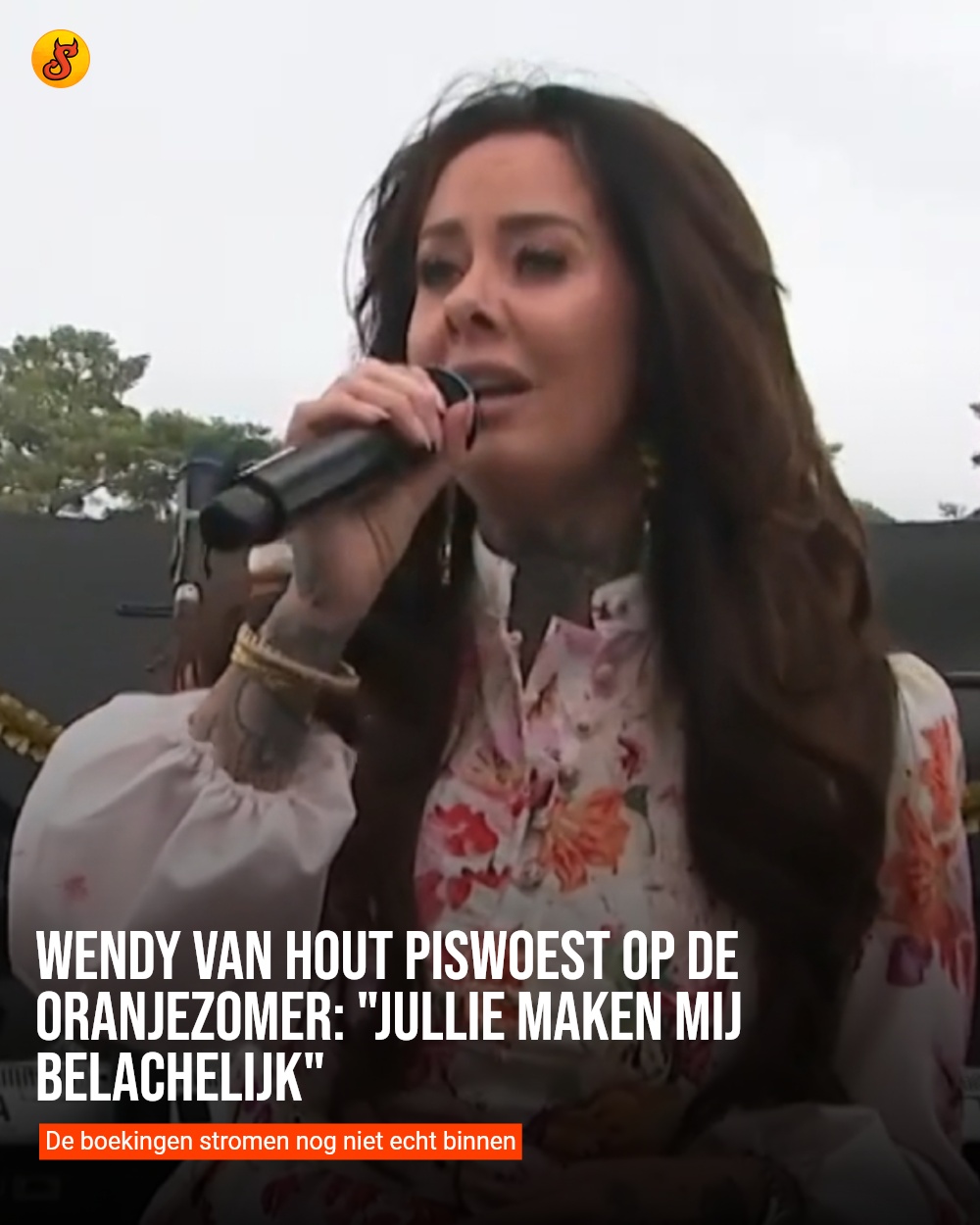 Wendy van Hout piswoest op De Oranjezomer: "Jullie maken mij belachelijk"