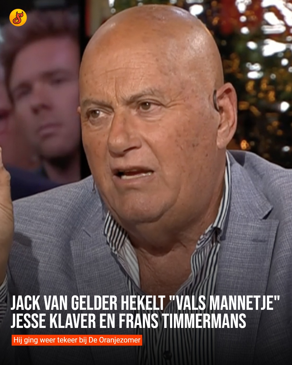 Jack van Gelder hekelt "vals mannetje" Jesse Klaver en Frans Timmermans