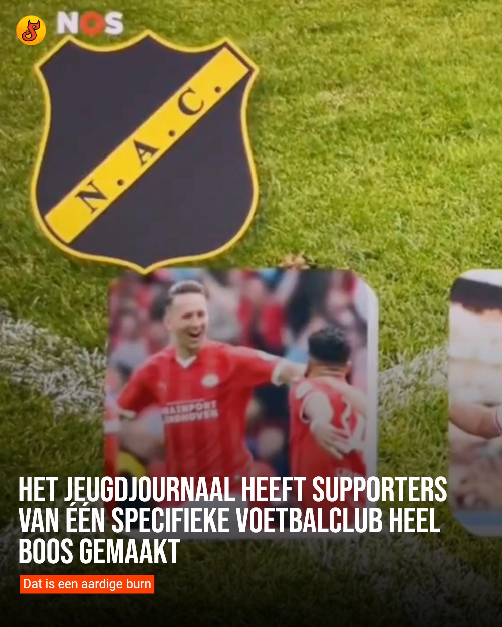 Het Jeugdjournaal heeft supporters van één specifieke voetbalclub heel boos gemaakt