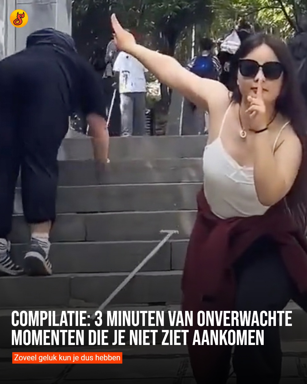 Compilatie: 3 minuten van onverwachte momenten die je niet ziet aankomen