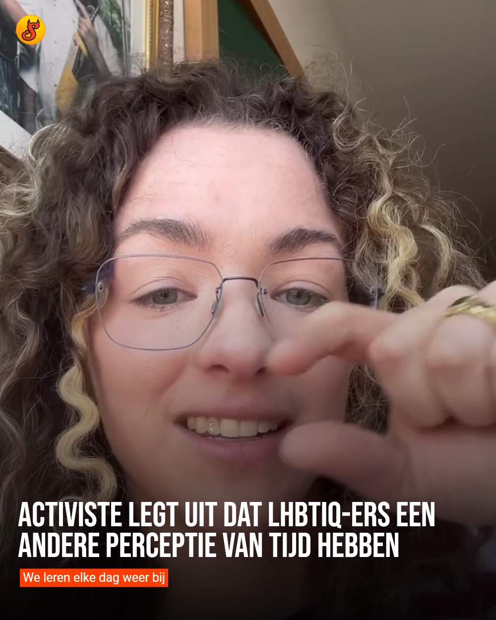Activiste legt uit dat LHBTIQ-ers een andere perceptie van tijd hebben