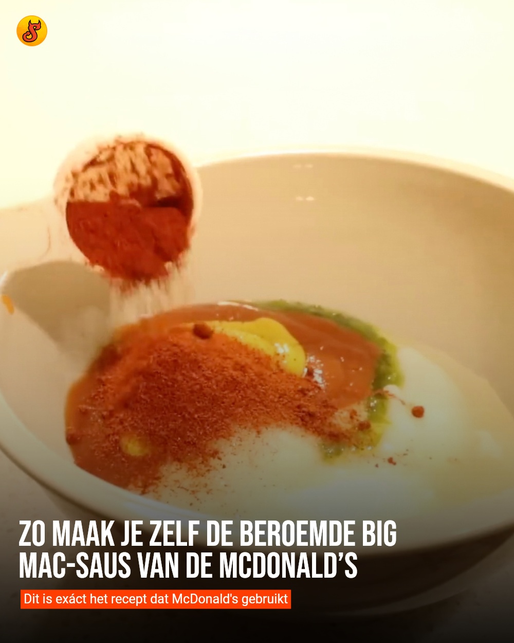 Zo maak je zelf de beroemde Big Mac-saus van de McDonald’s