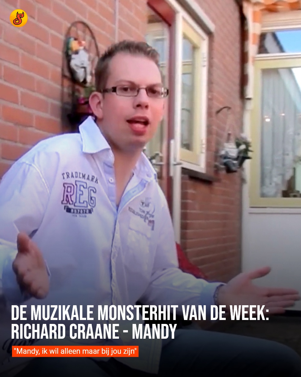 De muzikale monsterhit van de week: Richard Craane - Mandy