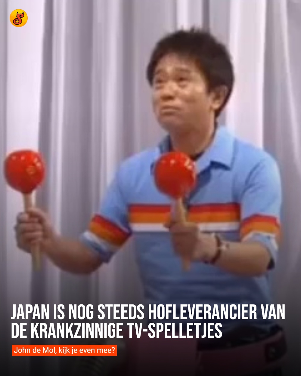 Japan is nog steeds hofleverancier van de krankzinnige tv-spelletjes
