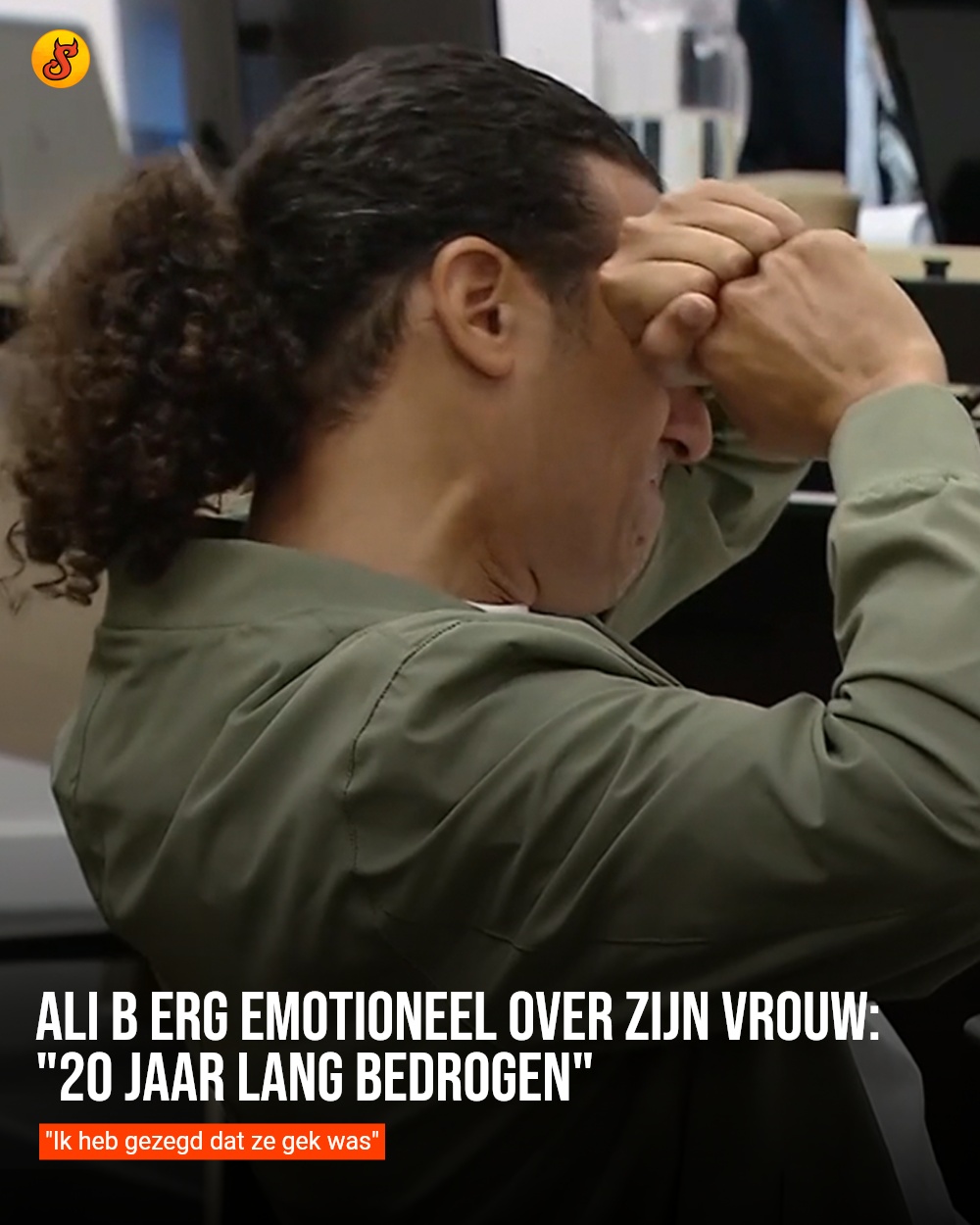 Ali B erg emotioneel over zijn vrouw: "20 jaar lang bedrogen"