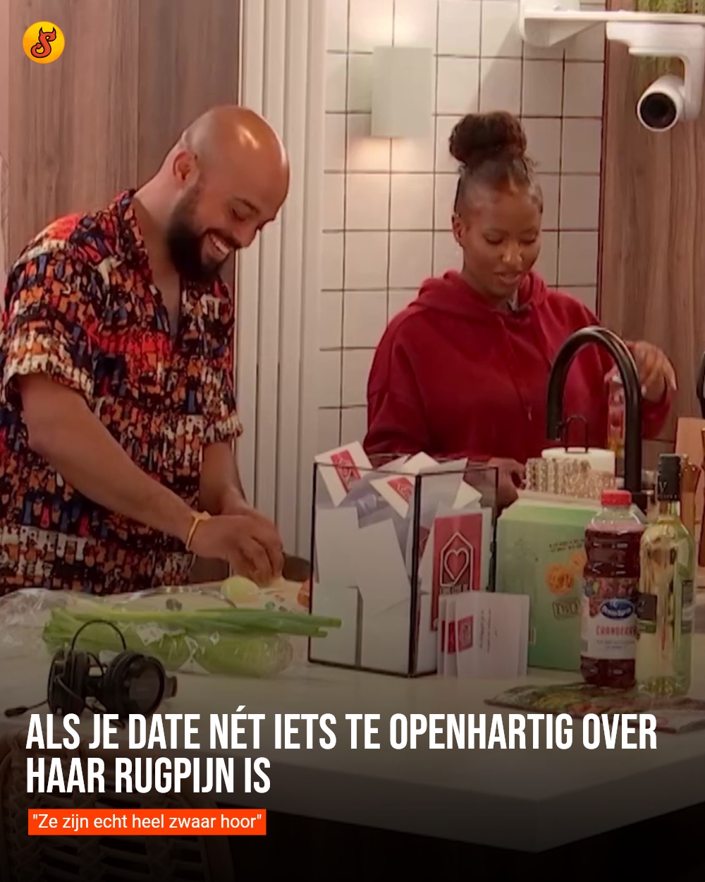 Als je date nét iets te openhartig over haar rugpijn is