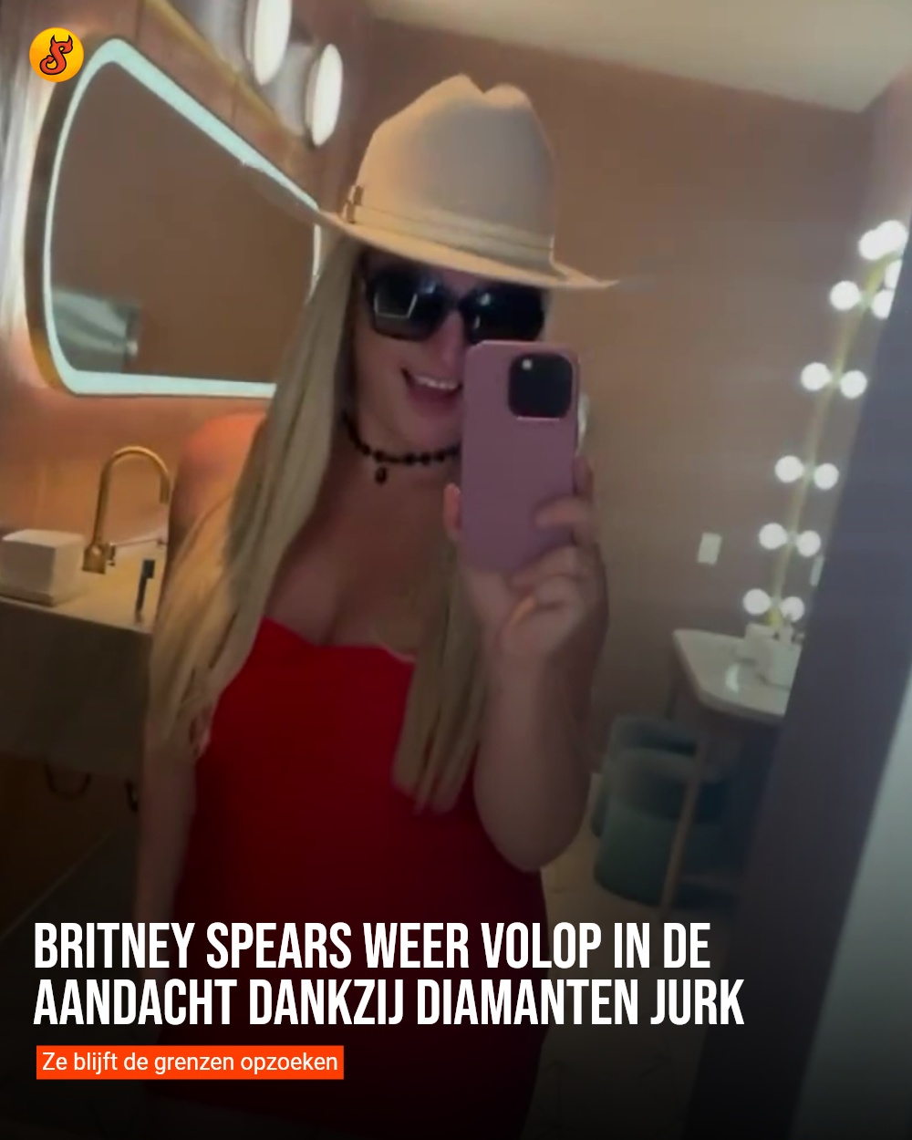 Britney Spears weer volop in de aandacht dankzij diamanten jurk