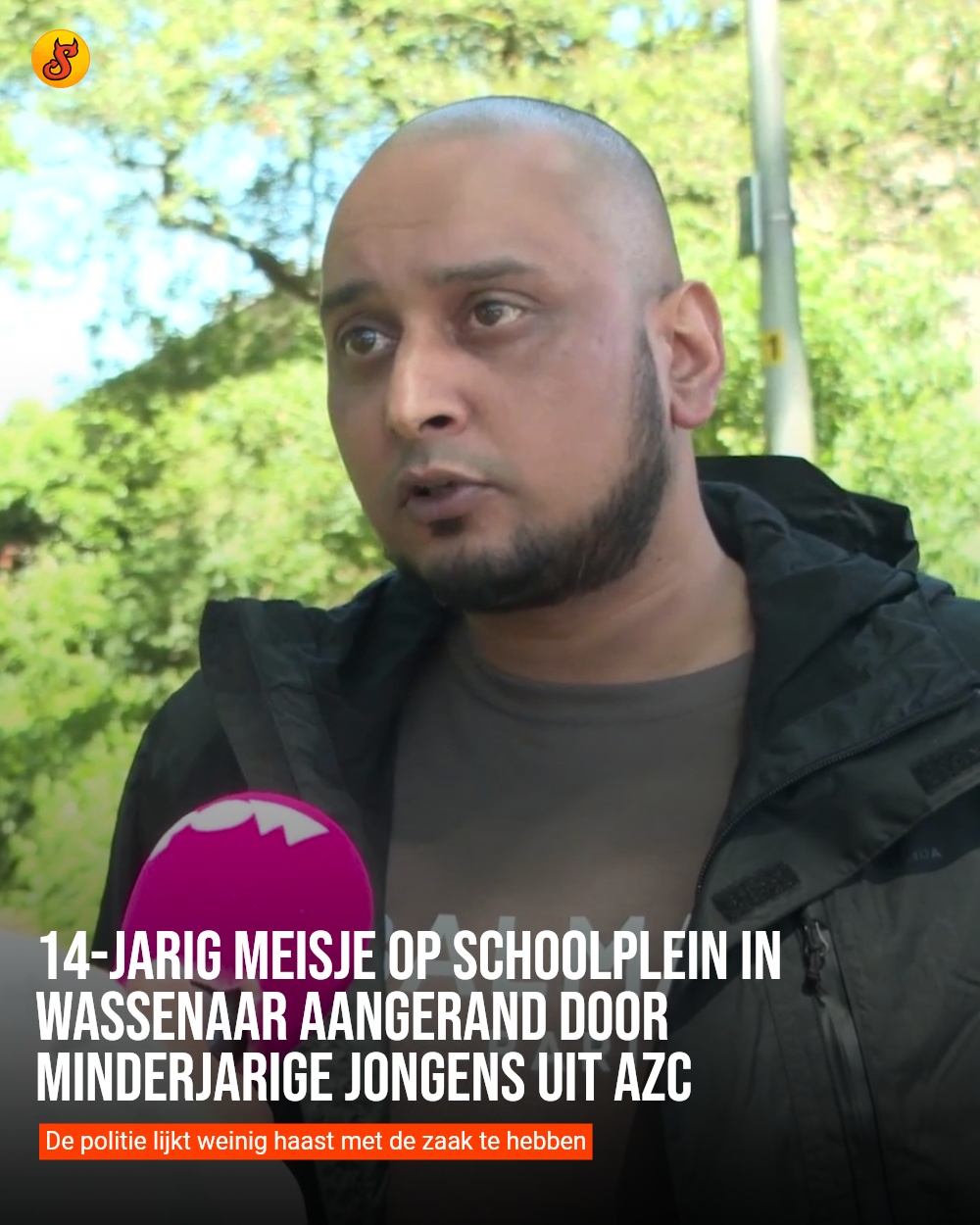 14-jarig meisje op schoolplein in Wassenaar aangerand door minderjarige jongens uit azc