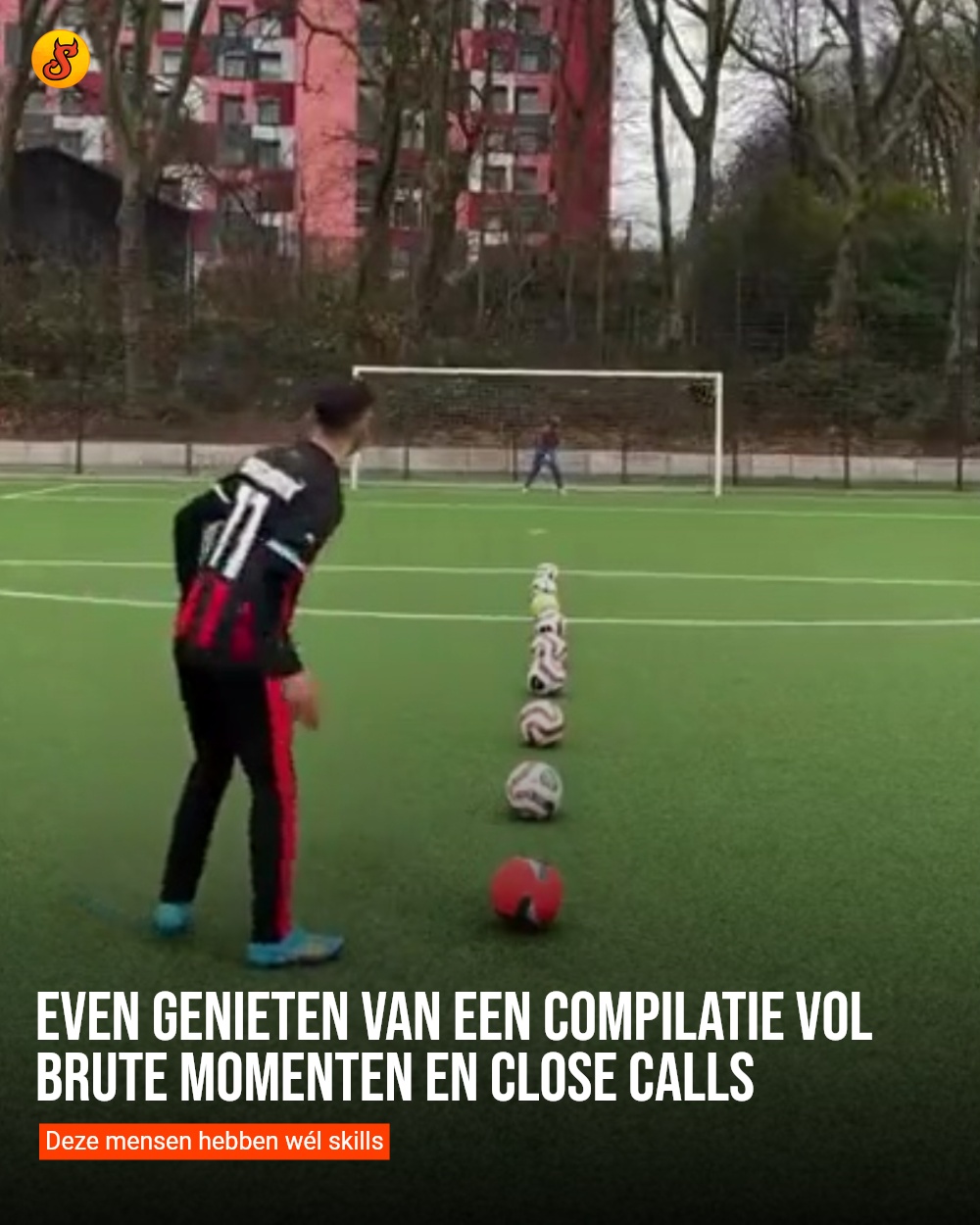 Even genieten van een compilatie vol brute momenten en close calls