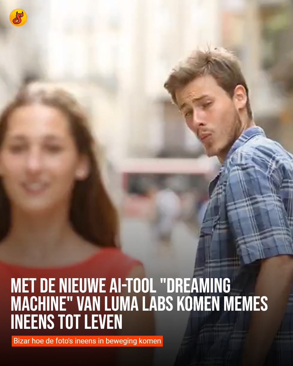 Met de nieuwe AI-tool "Dreaming Machine" van Luma Labs komen memes ineens tot leven