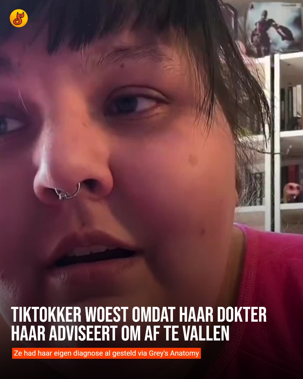 TikTokker woest omdat haar dokter haar adviseert om af te vallen