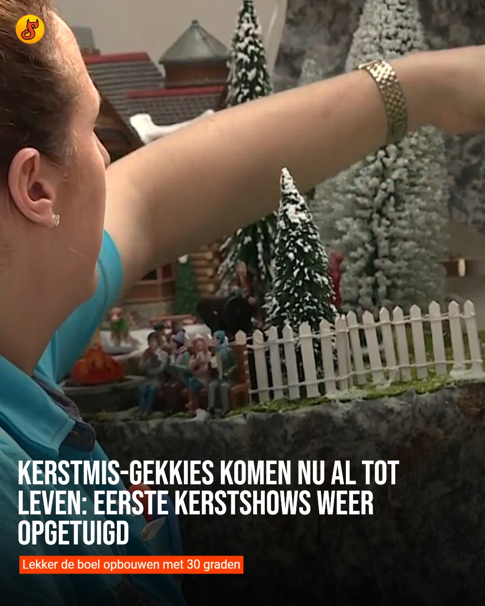 Kerstmis-gekkies komen nu al tot leven: eerste kerstshows weer opgetuigd