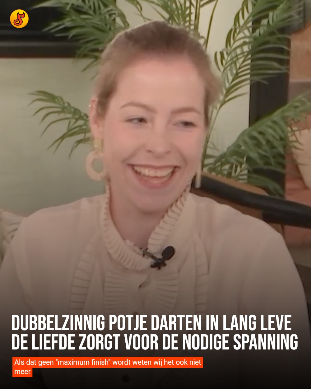 Dubbelzinnig potje darten in Lang Leve De Liefde zorgt voor de nodige spanning