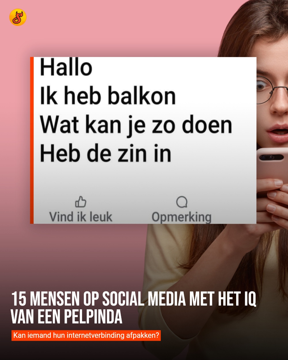 15 mensen op social media met het IQ van een pelpinda