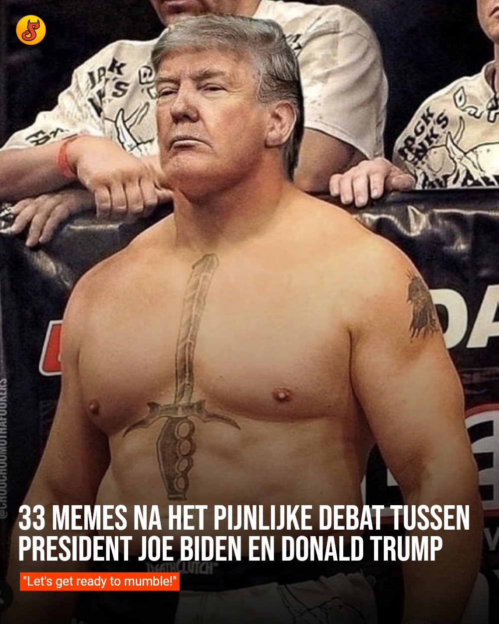 33 memes na het pijnlijke debat tussen president Joe Biden en Donald Trump