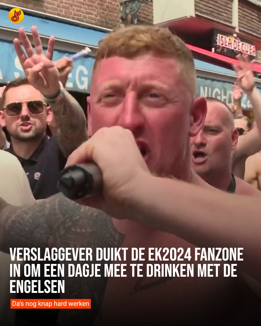 Verslaggever duikt de EK2024 fanzone in om een dagje mee te drinken met de Engelsen