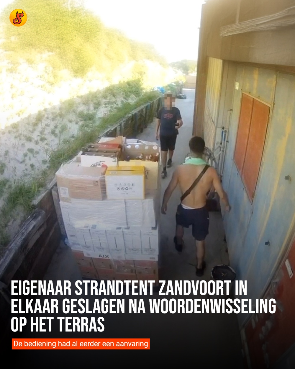 Eigenaar strandtent Zandvoort in elkaar geslagen na woordenwisseling op het terras
