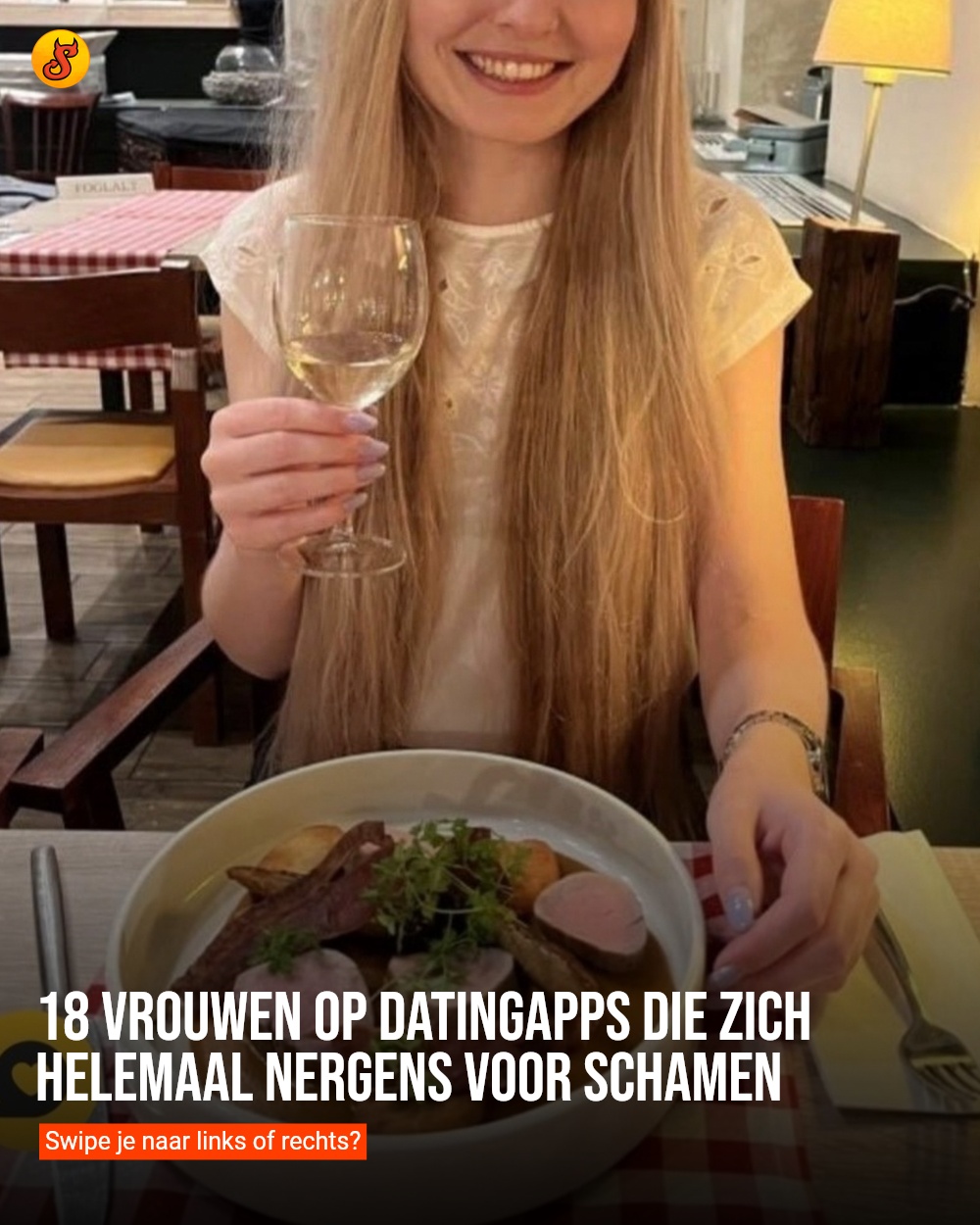18 vrouwen op datingapps die zich helemaal nergens voor schamen