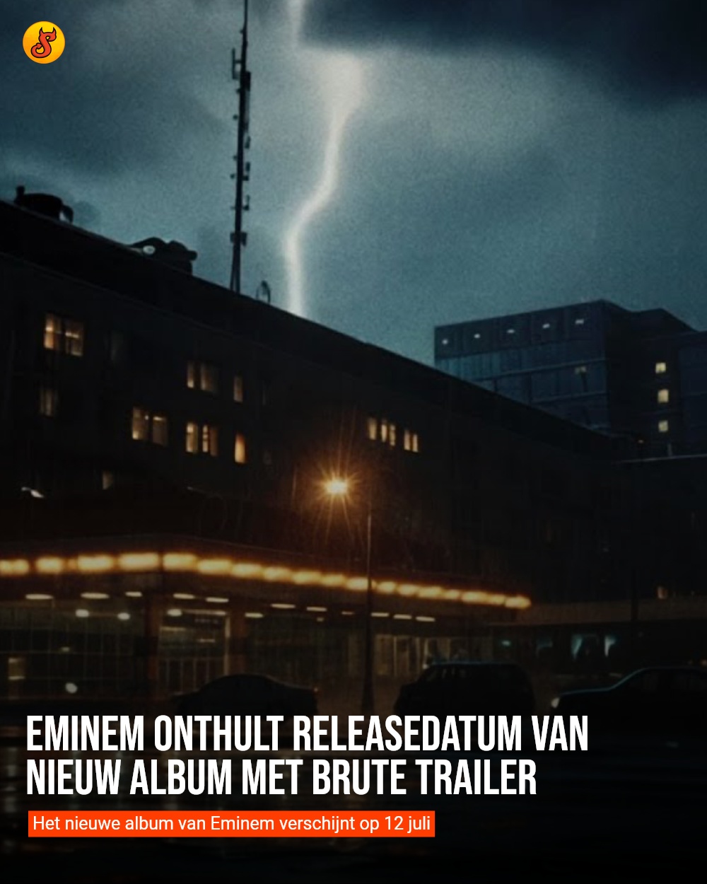 Eminem onthult releasedatum van nieuw album met brute trailer