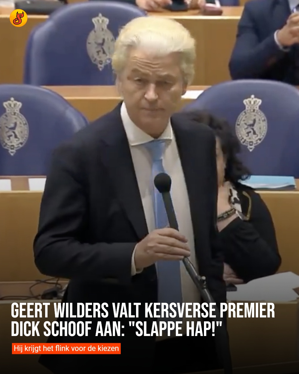 Geert Wilders valt kersverse premier Dick Schoof aan: "Slappe hap!"
