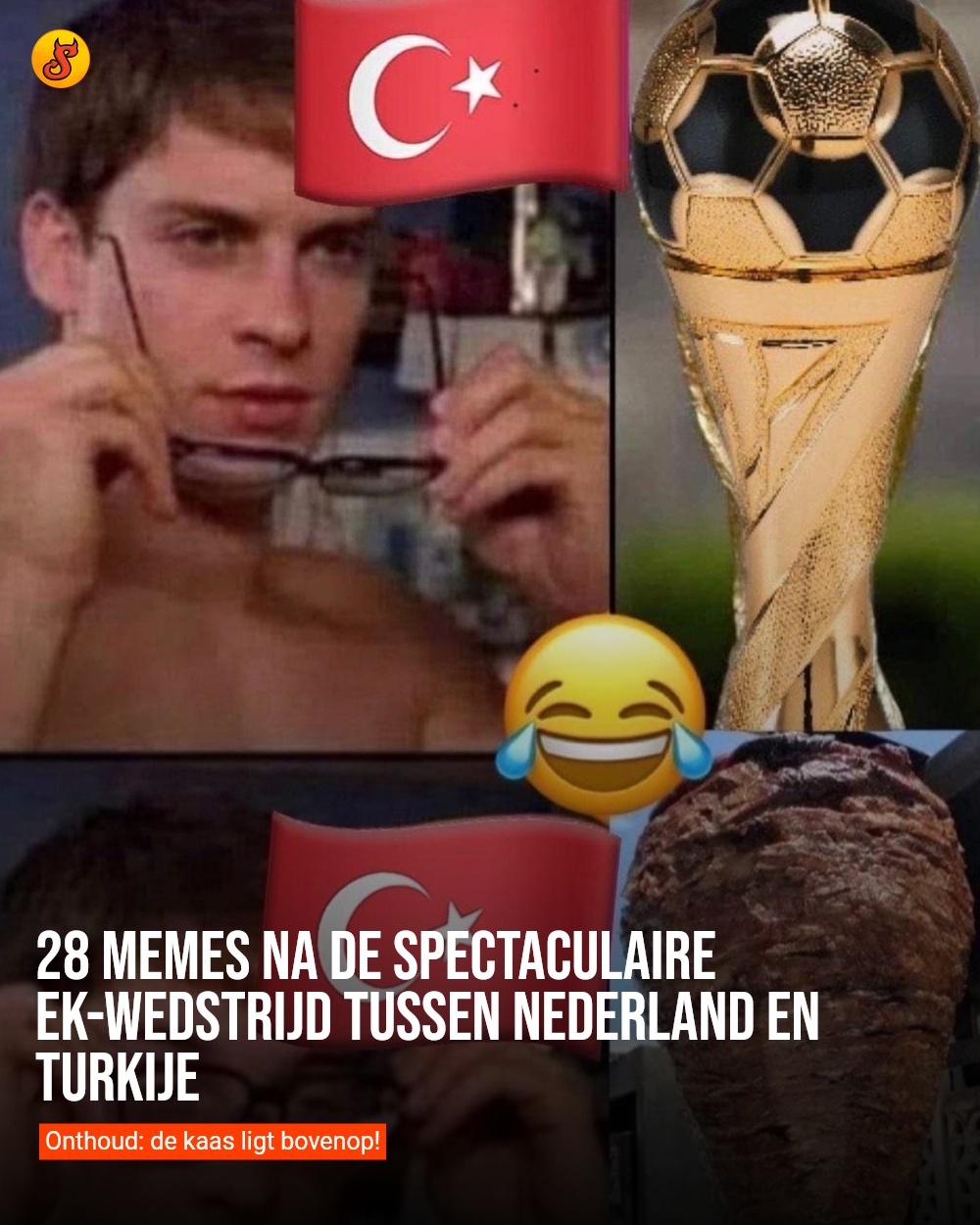 28 memes na de spectaculaire EK-wedstrijd tussen Nederland en Turkije
