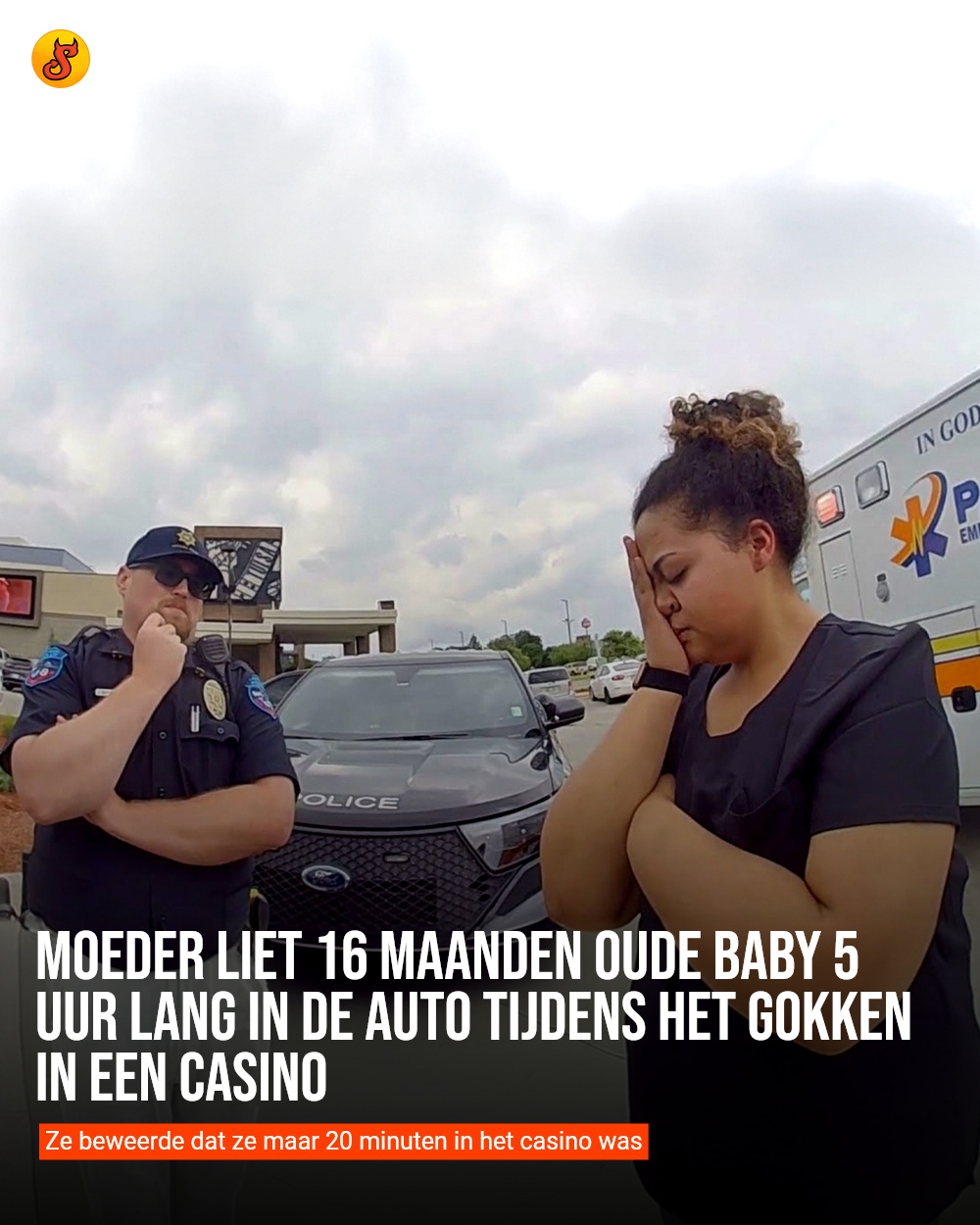 Moeder liet 16 maanden oude baby 5 uur lang in de auto tijdens het gokken in een casino