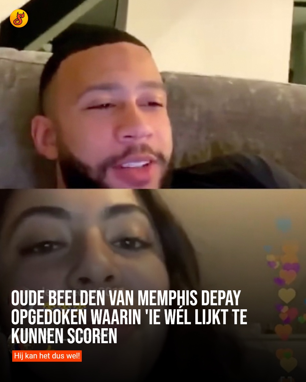 Oude beelden van Memphis Depay opgedoken waarin 'ie wél lijkt te kunnen scoren